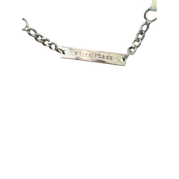 White House Black Market Silver Metal Snake Pattern Jacket. 0 - Picture 10 of 11